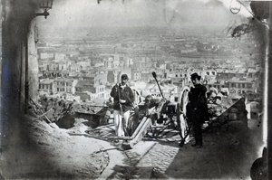 Kanonene i Montmartre under Paris-kommunen, 1871